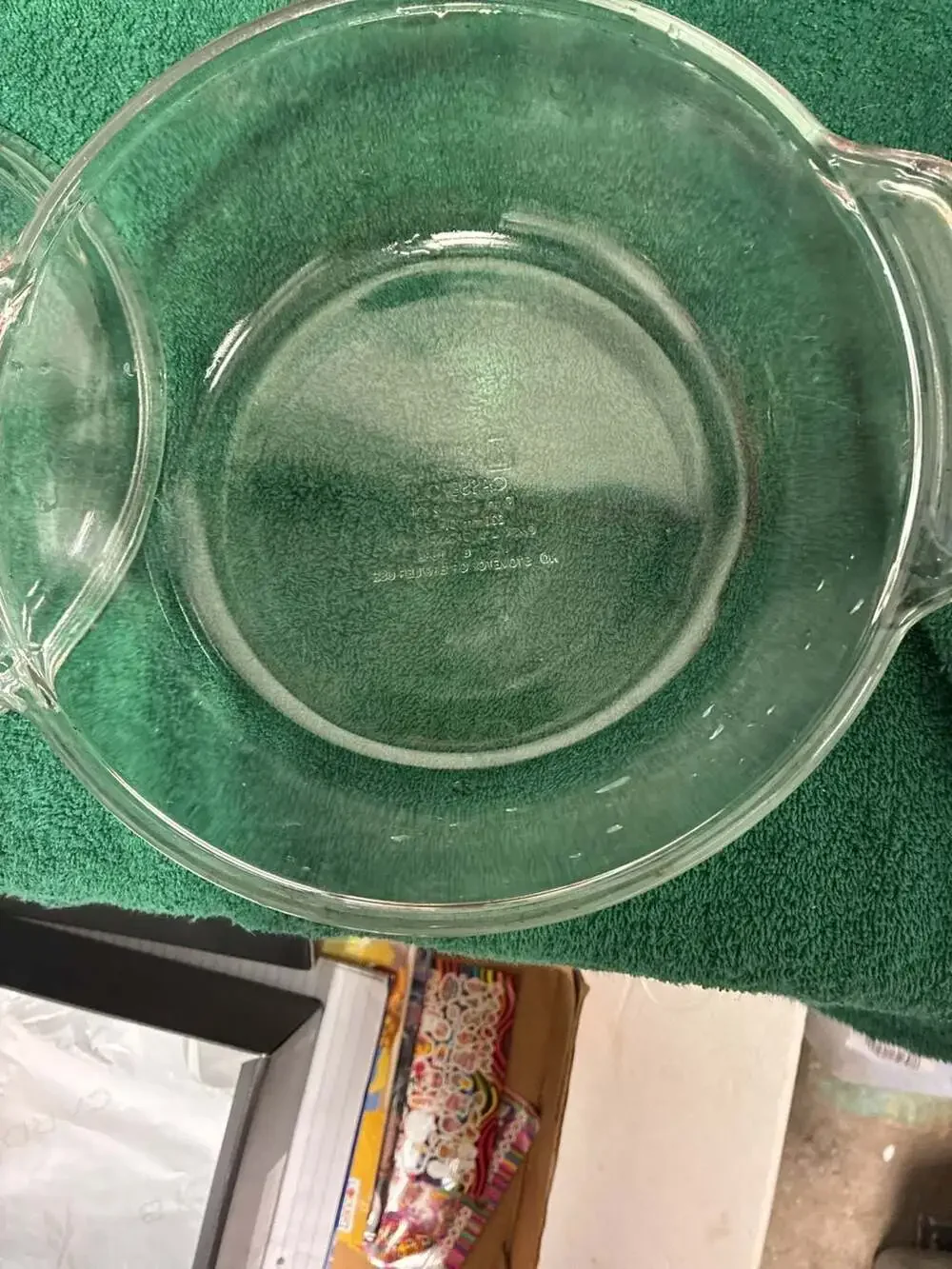 Anchor Hocking Clear Glass Round 2 Quart Casserole Baking Dish with Lid